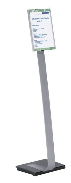 DURABLE Infoständer silber DIN A4 36,5 x 109,0 x 80,0 cm, 1 St.