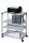 DURABLE System Multi Trolley 88 Bürowagen grau 4 Ebenen 75,0 x 43,2 x 87,9 cm
