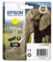 EPSON 24 / T2424 (Elefant) gelb Druckerpatrone