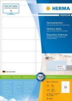 HERMA Etiketten 4267 weiß 99,1 x 33,8 mm, 100 Blatt