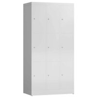 ClassiX Schließfachschrank lichtgrau X-520330, 9...