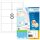 HERMA Adressetiketten 4269 weiß 99,1 x 67,7 mm, 100 Blatt