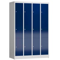ClassiX Schließfachschrank enzianblau, lichtgrau...