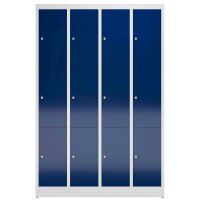 ClassiX Schließfachschrank enzianblau, lichtgrau...