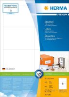 HERMA Etiketten 4280 weiß 97,0 x 67,7 mm, 100 Blatt