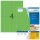 HERMA Etiketten 4399 grün 105,0 x 148,0 mm, 100 Blatt