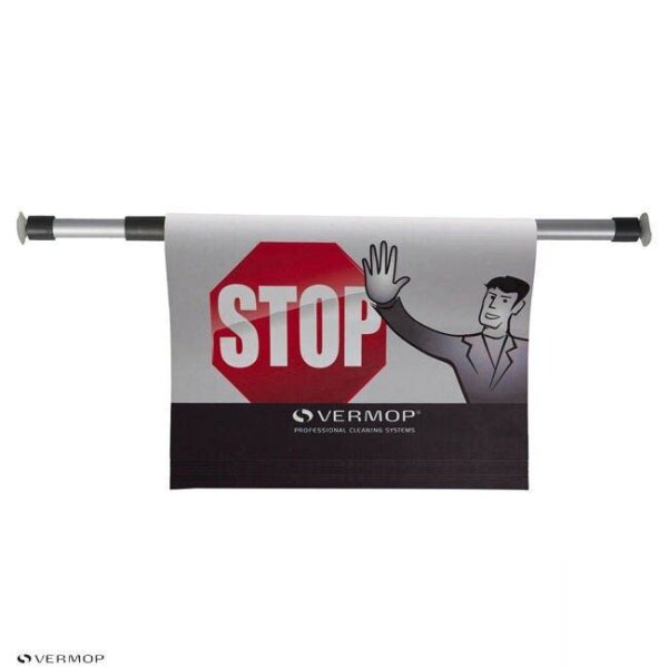 VERMOP Fahnenschild Kunststoff grau 7,6 - 133,0 cm, 1 St.