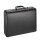Alassio Aktenkoffer TAORMINA Leder schwarz 45,5 x 12,0 x 33,0 cm