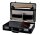Alassio Aktenkoffer TAORMINA Leder schwarz 45,5 x 12,0 x 33,0 cm