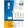 HERMA Etiketten 4408 blau 70,0 x 37,0 mm, 100 Blatt
