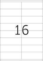 HERMA Etiketten 4427 weiß 105,0 x 35,0 mm, 100 Blatt