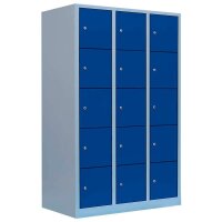 LÜLLMANN Schließfachschrank enzianblau,...