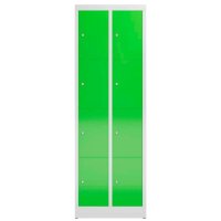 ClassiX Schließfachschrank gelbgrün, lichtgrau...