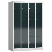 ClassiX Schließfachschrank anthrazit, lichtgrau...