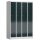 ClassiX Schließfachschrank anthrazit, lichtgrau X-520448, 16 Schließfächer 118,5 x 50,0 x 180,0 cm
