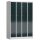ClassiX Schließfachschrank anthrazit, lichtgrau X-520448, 16 Schließfächer 118,5 x 50,0 x 180,0 cm