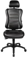 Topstar Bürostuhl Head Point RS, HE300 S100X Stoff schwarz, Gestell schwarz