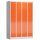 ClassiX Schließfachschrank feuerrot, lichtgrau X-520444, 16 Schließfächer 118,5 x 50,0 x 180,0 cm