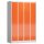 ClassiX Schließfachschrank feuerrot, lichtgrau X-520444, 16 Schließfächer 118,5 x 50,0 x 180,0 cm