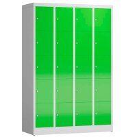 ClassiX Schließfachschrank gelbgrün, lichtgrau...