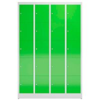 ClassiX Schließfachschrank gelbgrün, lichtgrau...