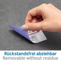 HERMA Etiketten 4476 weiß 40,0 x 40,0 mm, 100 Blatt