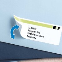 HERMA Etiketten 4477 weiß 60,0 x 60,0 mm, 100 Blatt