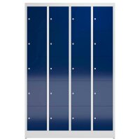ClassiX Schließfachschrank enzianblau, lichtgrau...