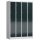 ClassiX Schließfachschrank anthrazit, lichtgrau X-520548, 20 Schließfächer 118,5 x 50,0 x 180,0 cm