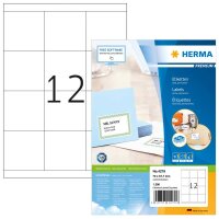 HERMA Etiketten 4279 weiß 70,0 x 67,7 mm, 100 Blatt