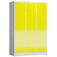 ClassiX Schließfachschrank lichtgrau, zinkgelb...