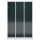ClassiX Schließfachschrank anthrazit, lichtgrau X-523338, 9 Schließfächer 118,5 x 50,0 x 180,0 cm