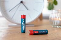 ANSMANN Batterien Red Alkaline Alkali-Mangan Micro AAA 1,5 V, 8 St.
