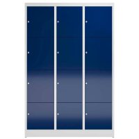 ClassiX Schließfachschrank enzianblau, lichtgrau...