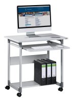 DURABLE PC-Tisch mit Rollen grau 75,0 x 53,4 x 77,0 cm