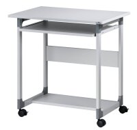 DURABLE PC-Tisch mit Rollen grau 75,0 x 53,4 x 77,0 cm