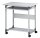 DURABLE PC-Tisch mit Rollen grau 75,0 x 53,4 x 77,0 cm