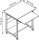 DURABLE PC-Tisch mit Rollen grau 75,0 x 53,4 x 77,0 cm