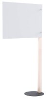 PAPERFLOW Spuckschutz, weiß 65,0 / 98,0 x 176,5 cm,...