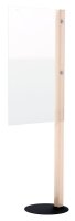 PAPERFLOW Spuckschutz CP65X98, transparent 65,0/98,0 x...