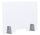 PAPERFLOW Spuckschutz PP65X98, transparent 98,0 x 65,0 cm, 1 St.