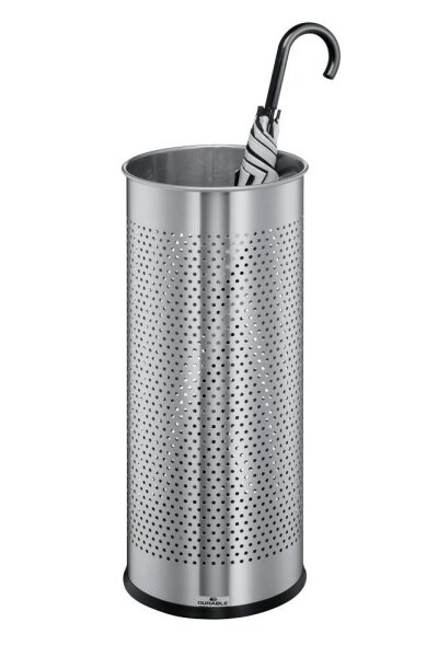 DURABLE Schirmständer 337123 silber, Edelstahl