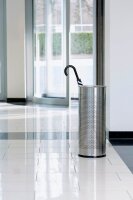 DURABLE Schirmständer 337123 silber, Edelstahl