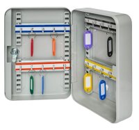 ALCO Schlüsselkasten lichtgrau mit 20 Haken,...