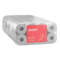 KATRIN Toilettenpapier 250 2-lagig Recyclingpapier, 64 Rollen