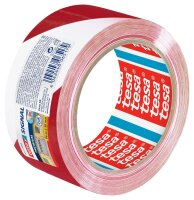 tesa Warnklebeband Signal PREMIUM rot/weiß 50,0 mm...