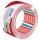 tesa Warnklebeband Signal PREMIUM rot/weiß 50,0 mm x 66,0 m 1 Rolle