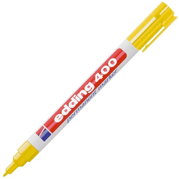 edding 400 Permanentmarker gelb 1,0 mm, 1 St.  ( 4-400005 )