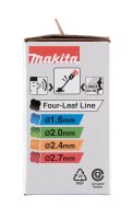 makita 1911Y2-9 2-Fadenkopf für Rasentrimmer 2,7 mm x 4,0 m