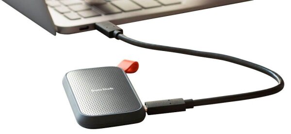 SanDisk Portable SSD 1 TB externe SSD-Festplatte schwarz